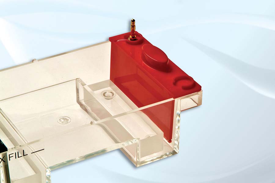 Buffer Saver Blocks for MultiSUB Mini Horizontal Gel Unit, Saves 100ml of Buffer